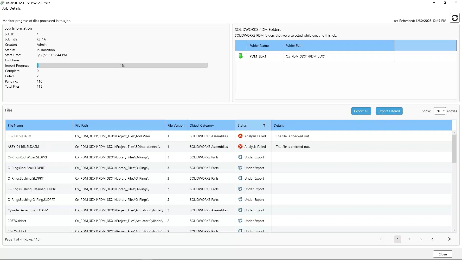 3DXTA OC 3DEXPERIENCE Transition Assistant​ 1
