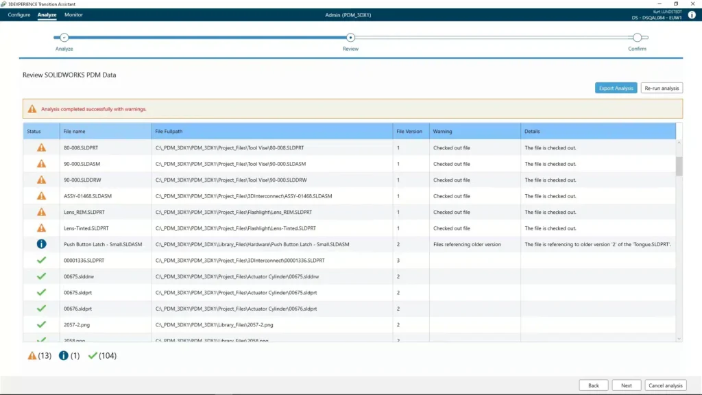 3DXTA OC 3DEXPERIENCE Transition Assistant​ 2